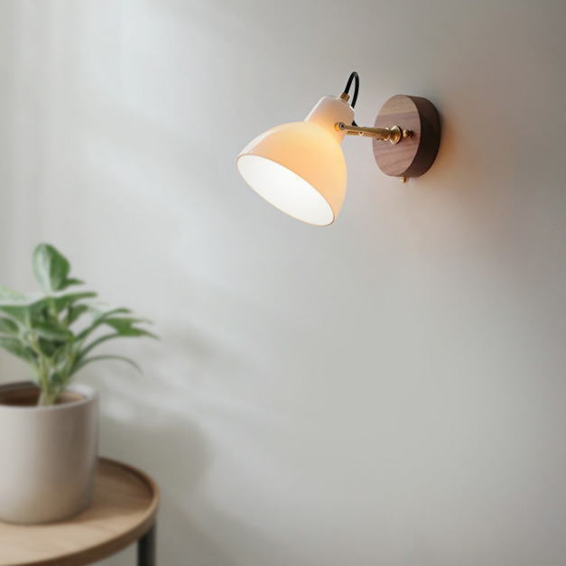 大正復古洋風 黑胡桃木壁燈 原木 手作 色溫三段切換 390LW 大正復古洋風 黑胡桃木壁燈 原木 手作 色溫三段切換 390LW