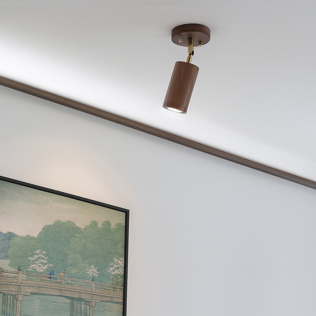 大正復古洋風 北美黑胡桃木吸頂燈 原木 手作 色溫三段切換 396LC 大正復古洋風 北美黑胡桃木吸頂燈 原木 手作 色溫三段切換 396LC