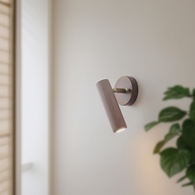 大正復古洋風 黑胡桃木壁燈 原木 手作 色溫三段切換 415LW 大正復古洋風 黑胡桃木壁燈 原木 手作 色溫三段切換 415LW