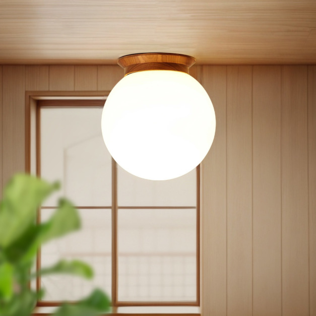 大正復古洋風 北美黑胡桃木吸頂燈壁燈 手作 432LC 大正復古洋風 北美黑胡桃木吸頂燈壁燈 手作 432LC