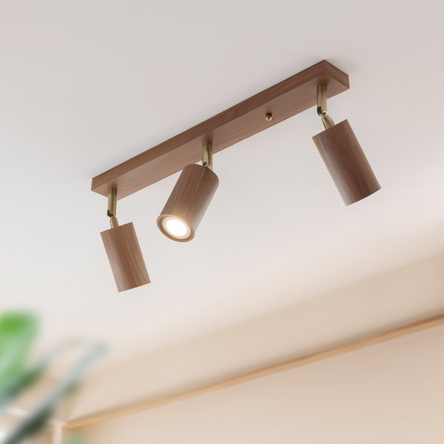 大正復古洋風 北美黑胡桃木吸頂燈 原木 手作 色溫三段切換 395LC 大正復古洋風 北美黑胡桃木吸頂燈 原木 手作 色溫三段切換 395LC