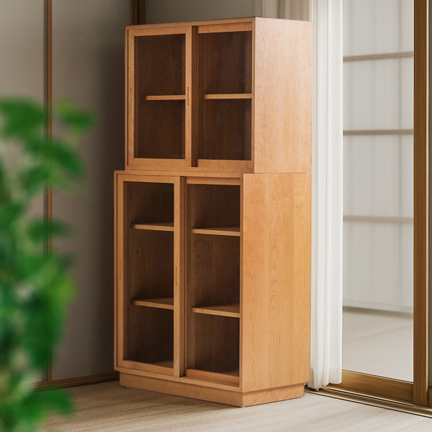 大正富士 原木玻璃滑門收納櫃 職人手作 304NS 訂製 歡迎查詢 大正富士 原木玻璃滑門收納櫃 職人手作 304NS 訂製 歡迎查詢