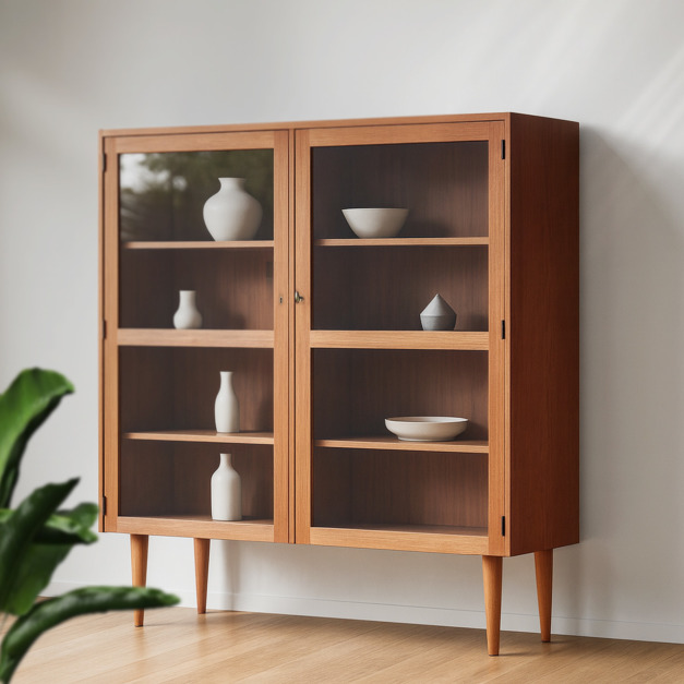 大正富士 原木玻璃門收納櫃 093RS 大正富士 原木玻璃門收納櫃 093RS