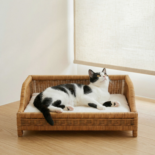 大正唯美 貓窩 籐編 職人手作 訂製 465NS 大正唯美 貓窩 籐編 職人手作 訂製 465NS