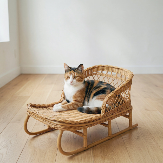 大正唯美 貓窩 籐編 職人手作 訂製 466NS 大正唯美 貓窩 籐編 職人手作 訂製 466NS