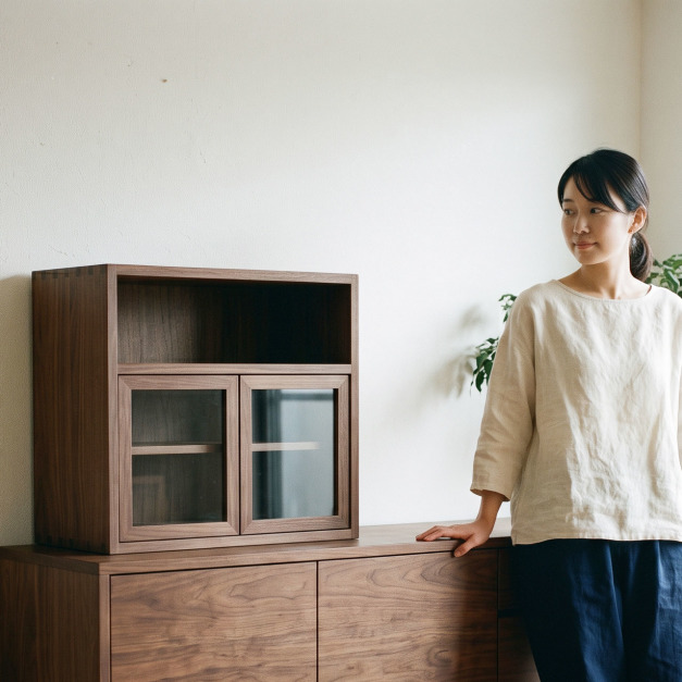 原木桌上滑門收納櫃|大正唯美 橡木 櫻桃木 胡桃木 職人榫接 訂製|936NS 原木桌上滑門收納櫃|大正唯美 橡木 櫻桃木 胡桃木 職人榫接 訂製|936NS