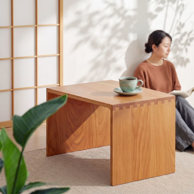 原木茶几|大正唯美 小邊桌 黑胡桃 櫻桃木 職人榫接 訂製|381NT 原木茶几|大正唯美 小邊桌 黑胡桃 櫻桃木 職人榫接 訂製|381NT
