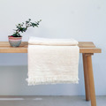 歐盟認證法國面料百分百純亞麻萬用毯(米白) 歐盟認證法國面料百分百純亞麻萬用毯(米白)