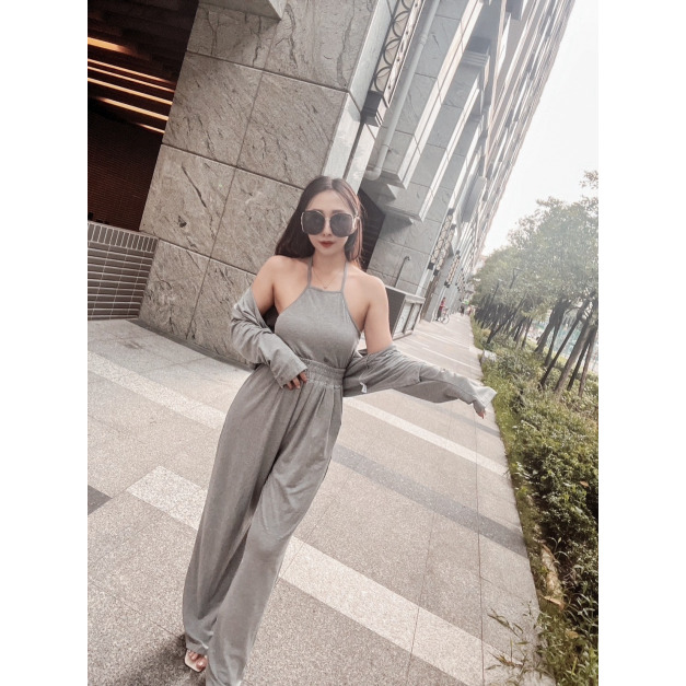 現貨|三件套韓妞休閒背心+長褲+外套 現貨|三件套韓妞休閒背心+長褲+外套