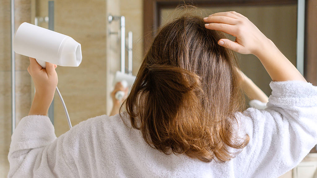 吹乾頭皮