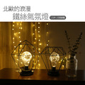 北歐風 造型鐵絲燈 氣氛燈 燈絲夜燈 (USB插電) 北歐風 造型鐵絲燈 氣氛燈 燈絲夜燈 (USB插電)