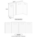 特價~透明隔離擋板 防飛沫折疊隔板 手提攜帶_5 特價~透明隔離擋板 防飛沫折疊隔板 手提攜帶_5