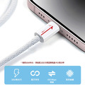 Apple iPhone15 雙Type-C(USB-C) PD編織快充線 (1米)_3 Apple iPhone15 雙Type-C(USB-C) PD編織快充線 (1米)_3