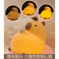 卡皮巴拉夜燈 木魚鼻涕款 水豚燈 拍拍燈 (USB充電)_3 卡皮巴拉夜燈 木魚鼻涕款 水豚燈 拍拍燈 (USB充電)_3