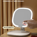 LED調光折疊化妝鏡 三色補光鏡/隨身鏡(白色)_4 LED調光折疊化妝鏡 三色補光鏡/隨身鏡(白色)_4
