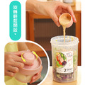 附醬料盒/叉勺★輕食早餐雙層沙拉杯 減肥午餐杯_4 附醬料盒/叉勺★輕食早餐雙層沙拉杯 減肥午餐杯_4