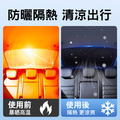 汽車後擋彈力遮陽簾 鈦銀隔熱/抗UV/防曬 遮光簾_1 汽車後擋彈力遮陽簾 鈦銀隔熱/抗UV/防曬 遮光簾_1