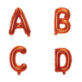 16吋橘色字母球-A.B.C.D 16吋橘色字母球-A.B.C.D