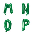 16吋聖誕綠色字母球-M.N.O.P 16吋聖誕綠色字母球-M.N.O.P