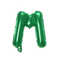 16吋聖誕綠色字母球-M.N.O.P_1 16吋聖誕綠色字母球-M.N.O.P_1