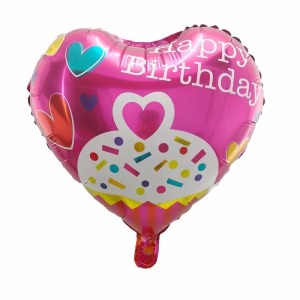 45cm 生日鋁箔氣球-滿天愛心 45cm 生日鋁箔氣球-滿天愛心