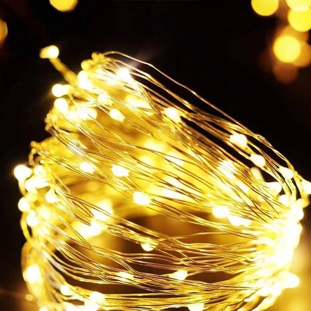 3米30LED線燈 (暖黃)