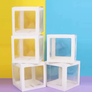 透明氣球積木盒子 Balloon Box 白色(無字/無球) 透明氣球積木盒子 Balloon Box 白色(無字/無球)