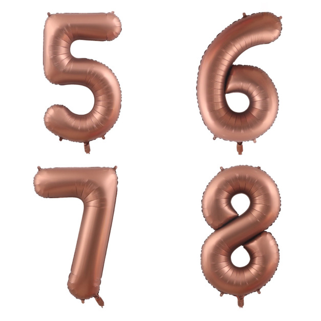 32吋焦糖數字球-5678 32吋焦糖數字球-5678
