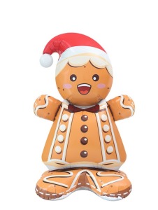 114cm聖誕節 立體聖誕薑餅人 114cm聖誕節 立體聖誕薑餅人