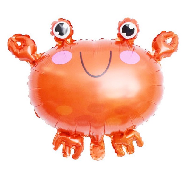 56cm海洋風鋁箔氣球 QQ螃蟹