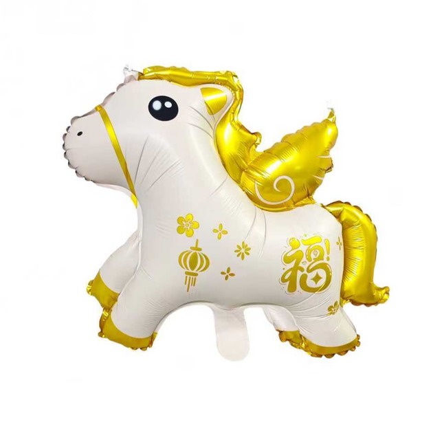 48cm新年 小飛馬(粉色/紅色) 48cm新年 小飛馬(粉色/紅色)