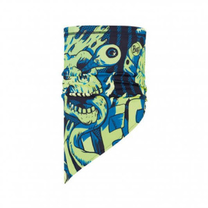 Buff 西班牙魔術頭巾 骷髏螢石 科技抗風刷毛三角巾 Buff 西班牙魔術頭巾 骷髏螢石 科技抗風刷毛三角巾