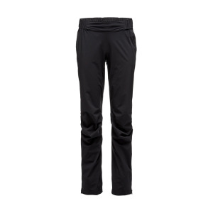 Black Diamond Stormline Stretch Rain Pants W's 女款防水透氣雨褲 黑 Black Diamond Stormline Stretch Rain Pants W's 女款防水透氣雨褲 黑
