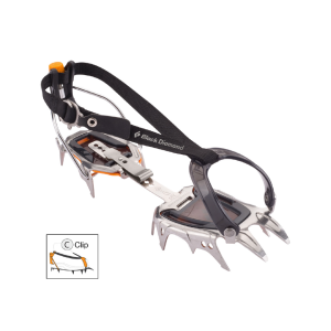 Black Diamond Serac Clip Crampons 12爪不鏽鋼後快扣式冰爪 Black Diamond Serac Clip Crampons 12爪不鏽鋼後快扣式冰爪
