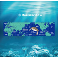 Make World 運動毛巾 (生態-台灣海龜) Make World 運動毛巾 (生態-台灣海龜)