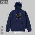 Make World 內刷毛帽T (寵物-黑貓)_4 Make World 內刷毛帽T (寵物-黑貓)_4