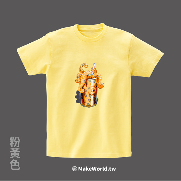 MakeWorld.tw 短T (尼爾森式症/克家菜市場-蝶豆花) MakeWorld.tw 短T (尼爾森式症/克家菜市場-蝶豆花)