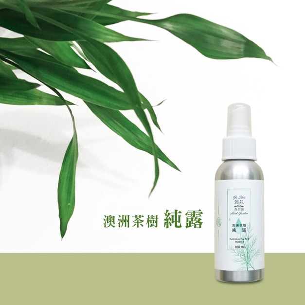 【雅芯香草園】天然泉水蒸餾・純澳洲茶樹純露100ml|補水舒緩 【雅芯香草園】天然泉水蒸餾・純澳洲茶樹純露100ml|補水舒緩