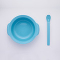 天然玉米生質材料嬰童餐具-淺碗匙組_2 天然玉米生質材料嬰童餐具-淺碗匙組_2