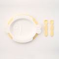 玉米田 PLA嬰童餐具-魚盤叉匙組_2 玉米田 PLA嬰童餐具-魚盤叉匙組_2
