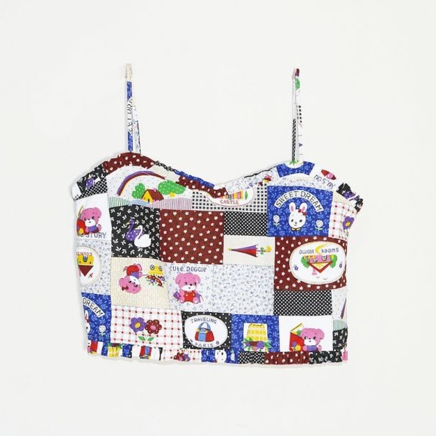 YML 2018SS 小時候的棉被套細肩帶小皺褶小可愛 YML 2018SS 小時候的棉被套細肩帶小皺褶小可愛