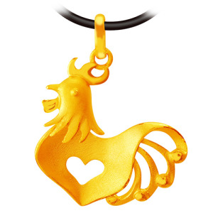 吉祥如意-黃金墜子 吉祥如意-黃金墜子