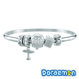哆啦a夢Doraemon-美好記憶-銀飾串珠手環 哆啦a夢Doraemon-美好記憶-銀飾串珠手環