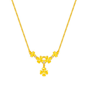 幸運光彩-黃金項鍊 幸運光彩-黃金項鍊