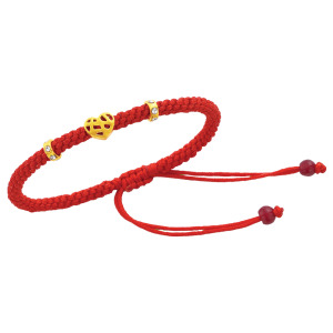 一顆心-編織黃金手鍊 一顆心-編織黃金手鍊