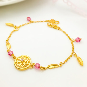 愛的捕夢網-黃金手鍊 愛的捕夢網-黃金手鍊