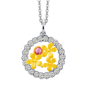 環繞情-金加鋼墜 環繞情-金加鋼墜