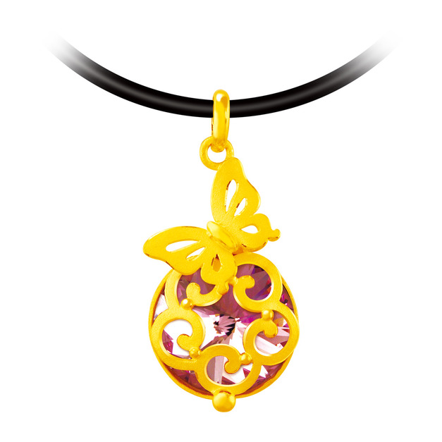 幸福時光-黃金墜子