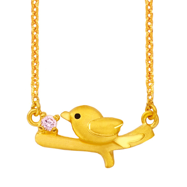 情愫-黃金項鍊(鎖骨鍊)