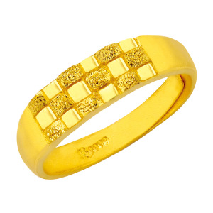 編織愛情-黃金戒指(男) 編織愛情-黃金戒指(男)